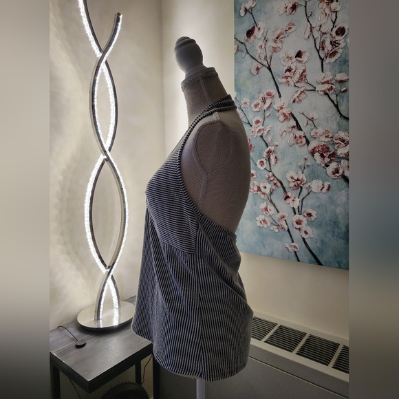 Black and White Striped Top - Picture 3 of 7